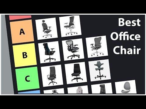 The Best Office Chair Tier List thumbnail