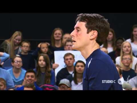 Best Volleyball Blocks Ever with Scott Sterling - Studio C (Funny) thumbnail