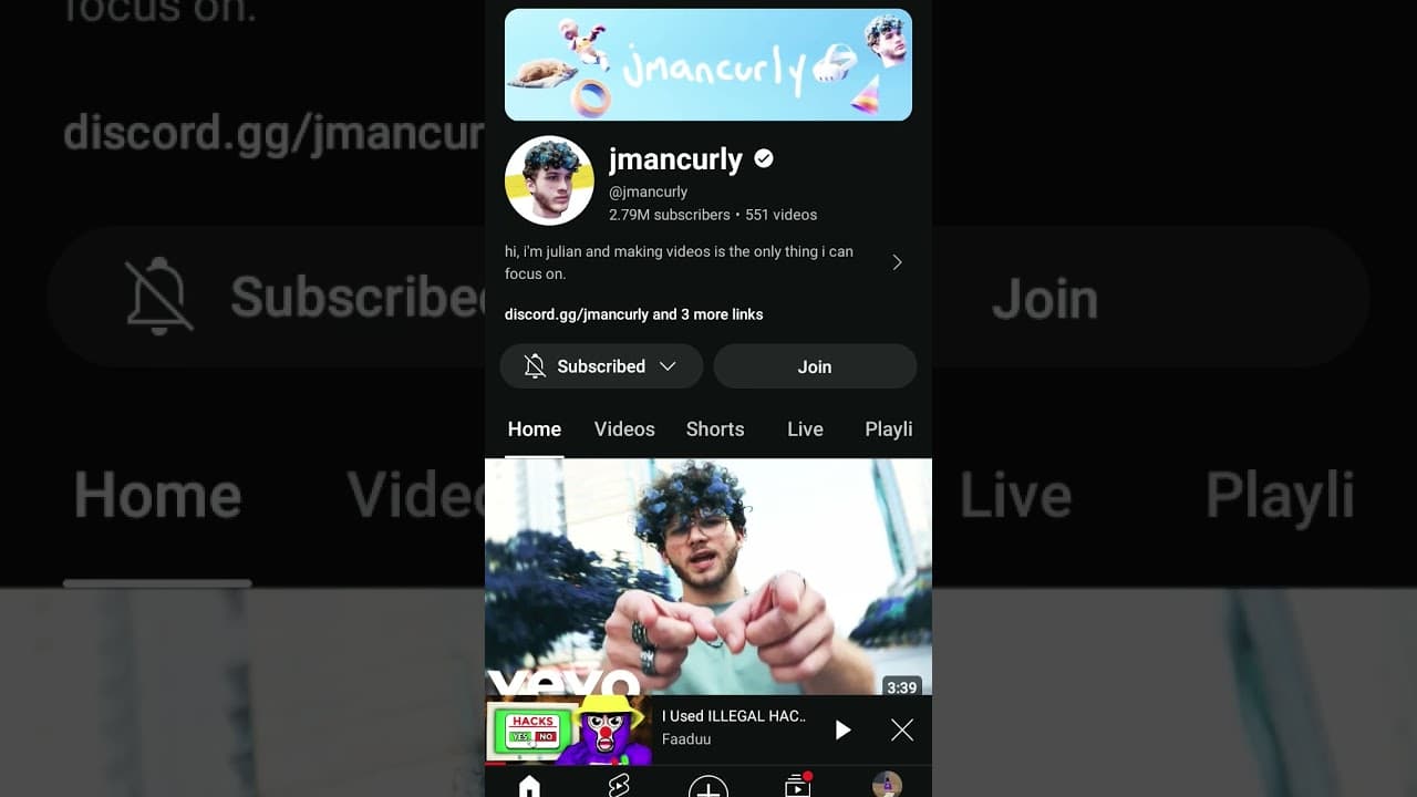 Channel Banner