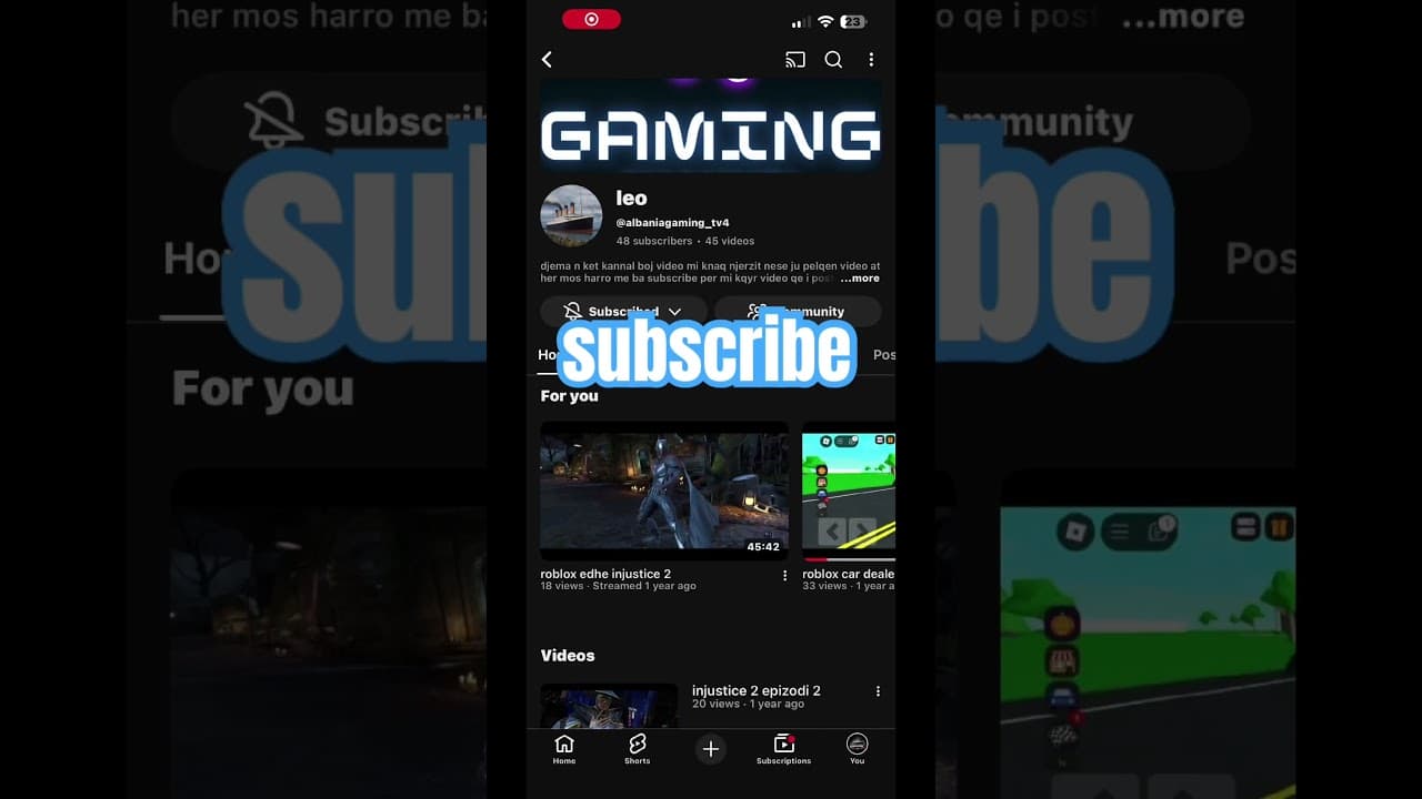 Channel Banner