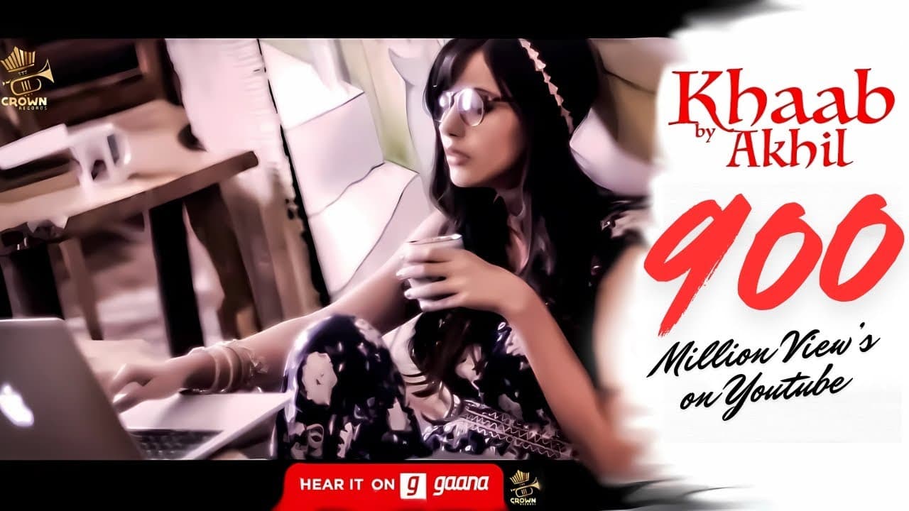 KHAAB | AKHIL | PARMISH VERMA | PUNJABI SONG 2025 | CROWN RECORDS | LATEST PUNJABI 2025 |
