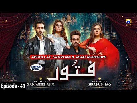 Fitoor - Episode 40 - [Eng Sub] Digitally Presented by Nippon Paint - 5th August 2021 - HAR PAL GEO thumbnail