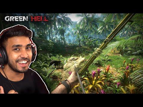 LET'S GO ON AMAZON JUNGLE ADVENTURE | GREEN HELL GAMEPLAY #1 thumbnail