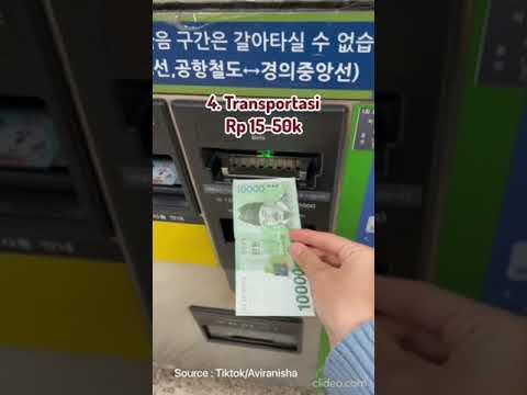 Budget Liburan ke Korea part 2 #bantusubscribe thumbnail
