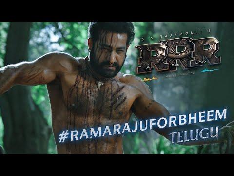Ramaraju For Bheem - Bheem Intro - RRR (Telugu) | NTR, Ram Charan, Ajay Devgn, Alia | SS Rajamouli thumbnail