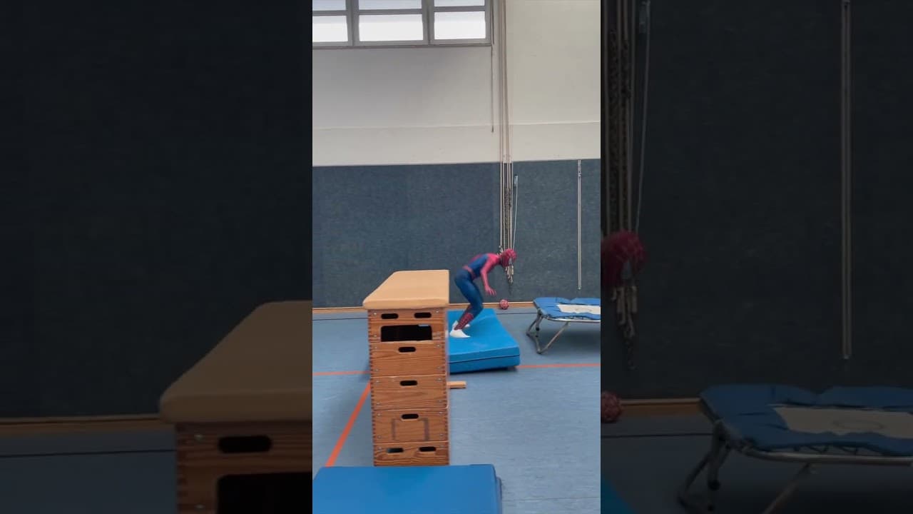 Spider-Man Parkour in real life! #shorts