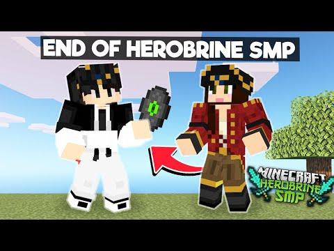END OF HEROBRINE SMP | MINECRAFT GAMEPLAY #16 thumbnail