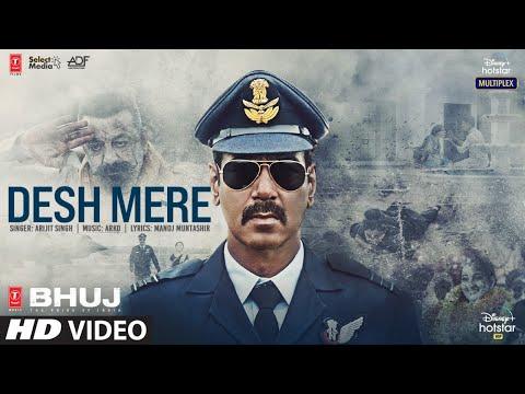 Arijit Singh: DESH MERE Song | Ajay D, Sanjay D, Ammy V | Arko, Manoj M | Bhuj: The Pride Of India thumbnail