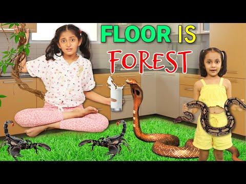 Floor Is Forest Challenge | Funny Challenge | MyMissAnand thumbnail