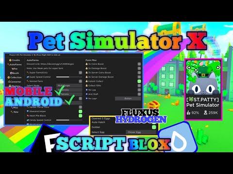 Pet Simulator X – AUTO FARM MASTERY SCRIPT –