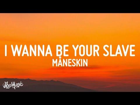 Måneskin - I WANNA BE YOUR SLAVE (Lyrics/Testo) Eurovision 2021 thumbnail
