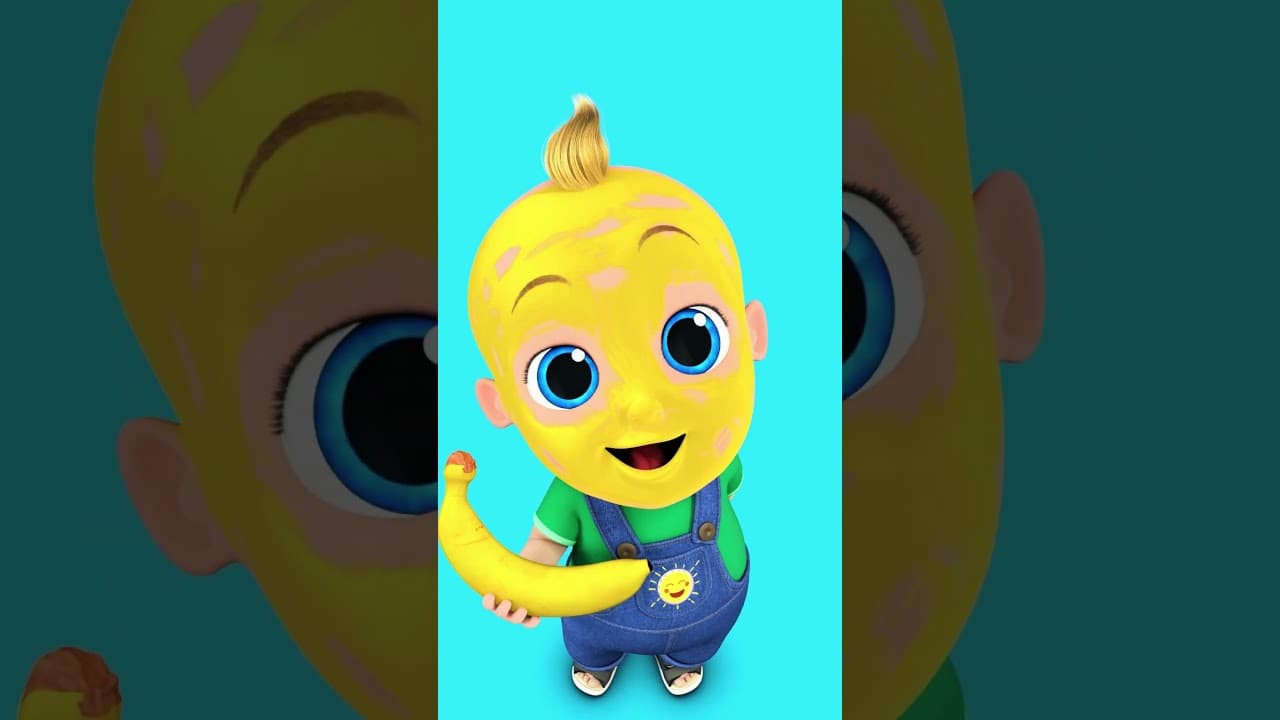 ๐ Momentos Divertidos de LooLoo Kids - El rostro de Johny estรก todo amarillo ๐ก #shorts