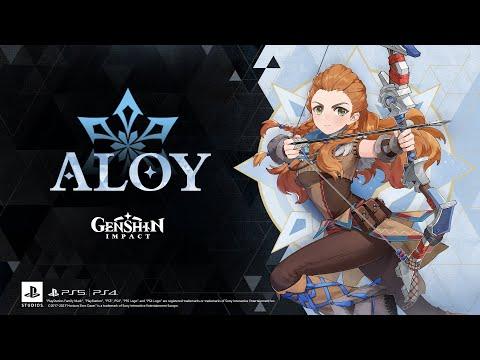 Character Demo - "Aloy: Otherworldly Hunter" | Genshin Impact thumbnail