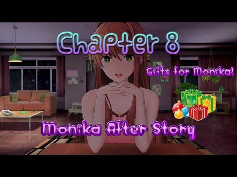 How to give gifts to Monika (Clothes, Hairstyles, etc) - Monika
