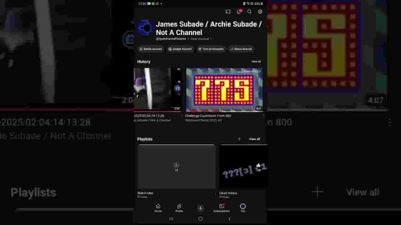 Channel Banner