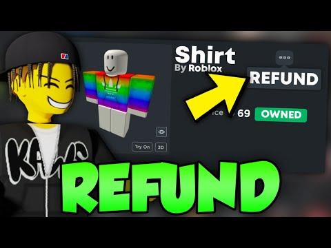 How to REFUND CLOTHING on ROBLOX (Still Working) - Get Your Robux Back * Refund Items in Roblox*, Real-Time  Video View Count