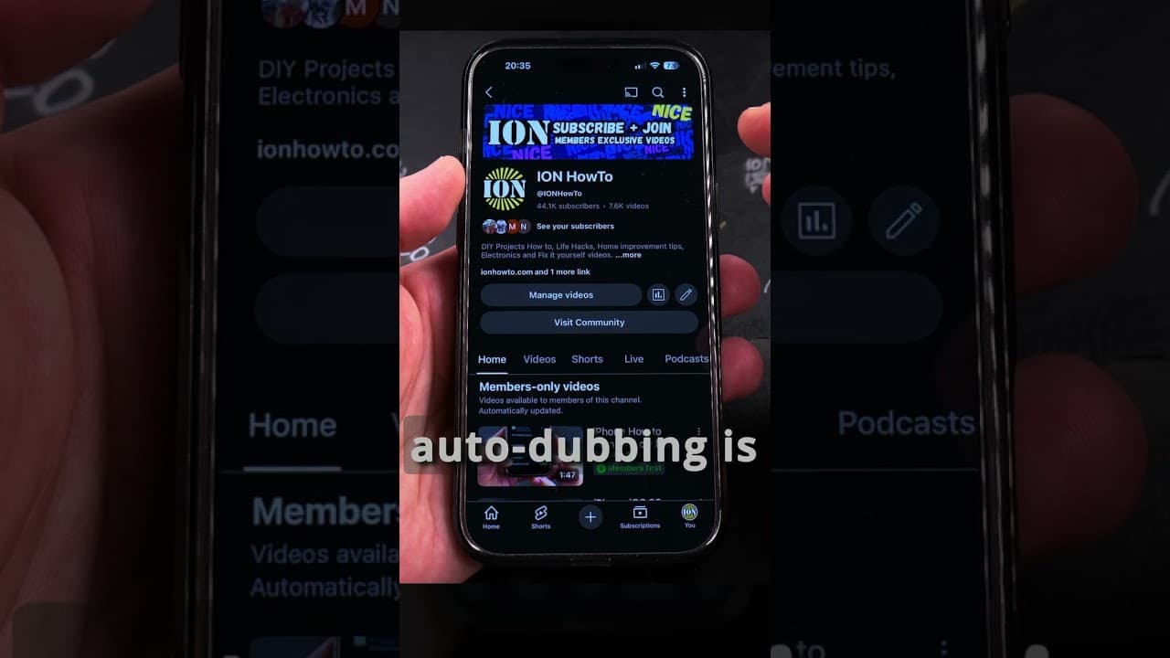Channel Banner
