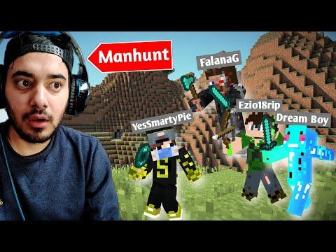1 V 3 Minecraft Speedrunner VS Hunter Challenge thumbnail
