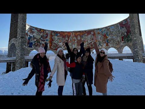Travel Vlog | Georgia 🇬🇪 | Ep. 10 Day 2 tour | Georgian-Russian Friendship monument thumbnail