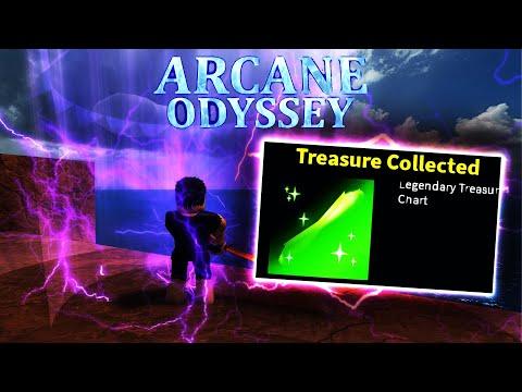 I Got A LEGENDARY TREASURE CHART And [Arcane Odyssey], Real-Time   Video View Count