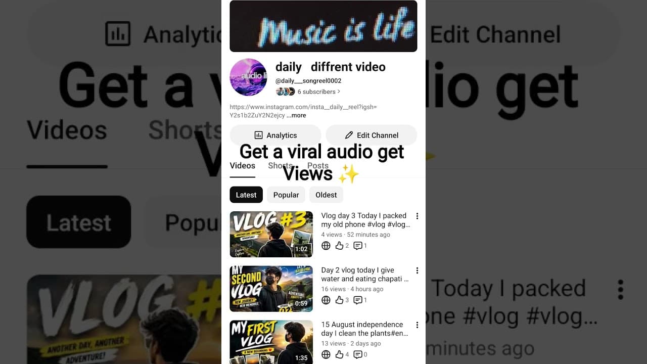 Channel Banner