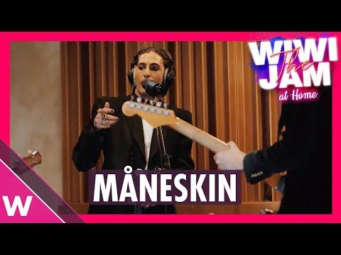 Måneskin (Italy Eurovision 2021) “I Wanna Be Your Slave” & “Zitti E Buoni”  | Wiwi Jam at Home thumbnail