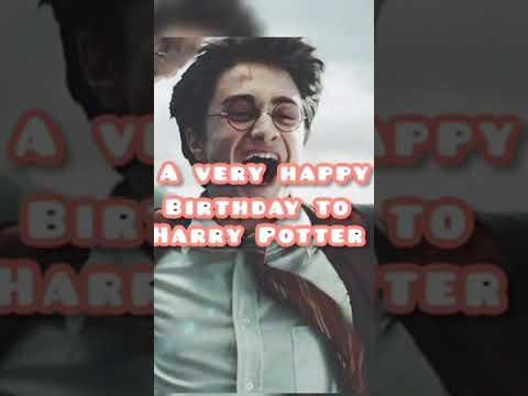 Happy Birthday Harry Potter #shorts #HarryPotter thumbnail