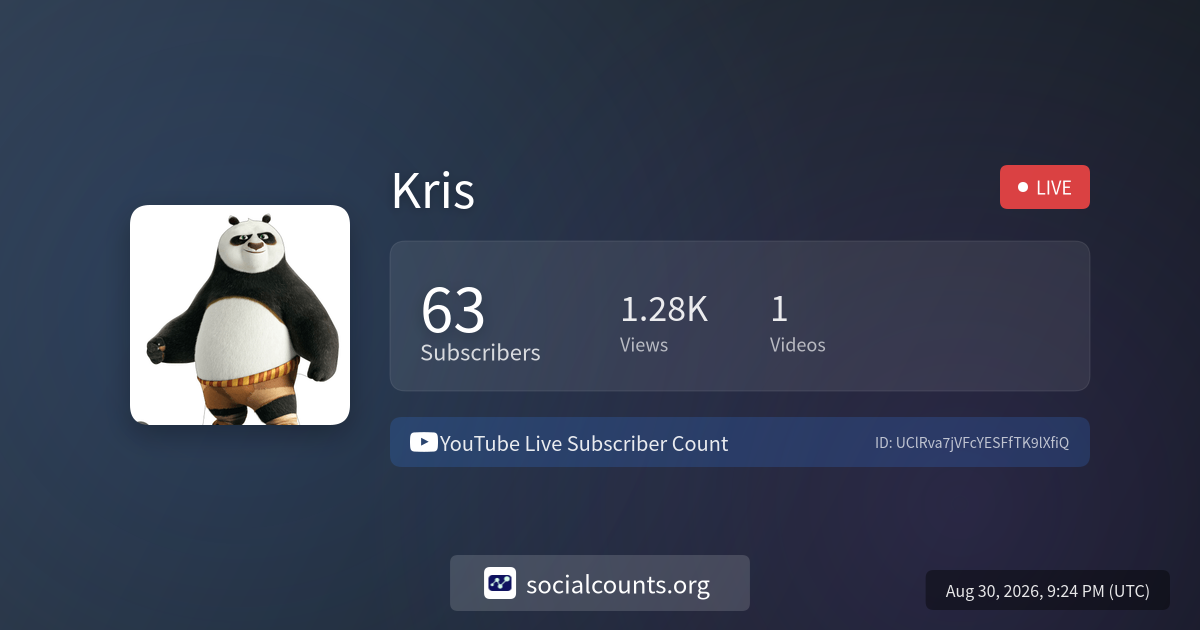 kris-youtube-live-subscriber-count-socialcounts