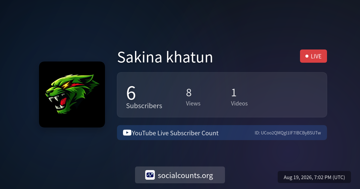 sakina-khatun-youtube-live-subscriber-count-socialcounts