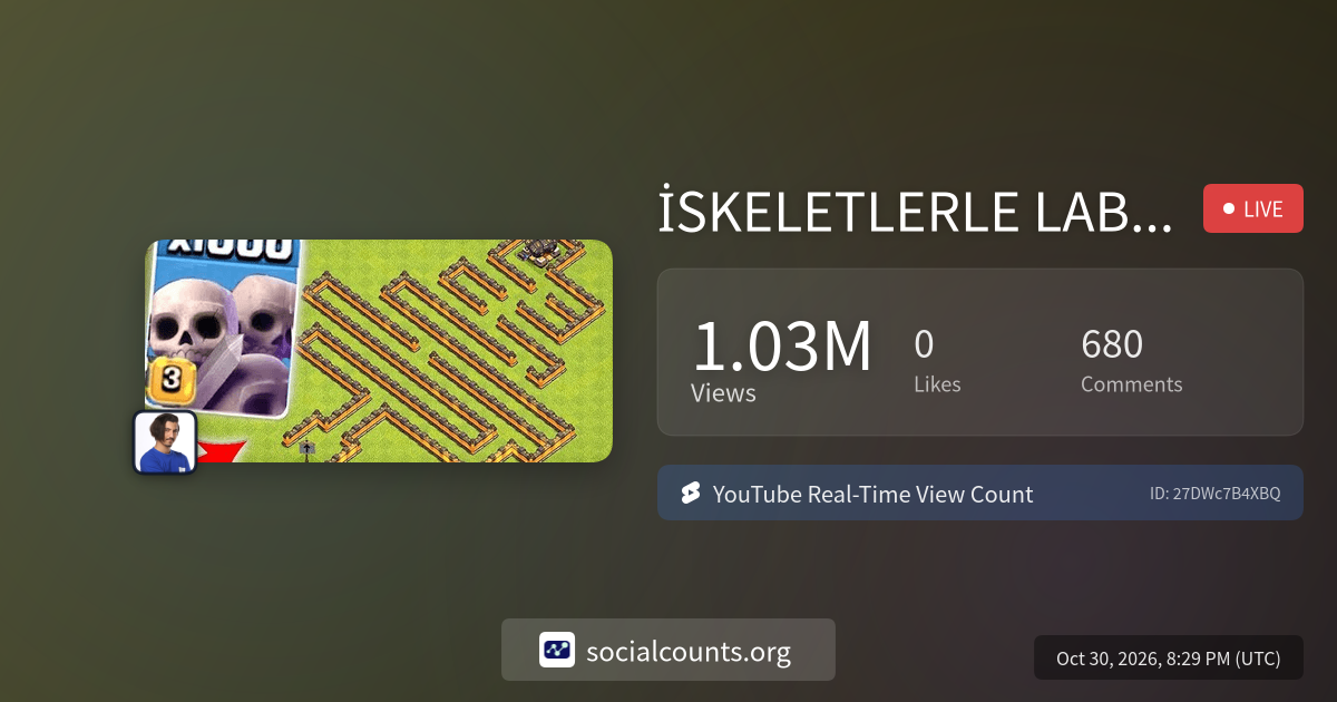 İSKELETLERLE LABİRENT BİTİRMEK ?? Clash Of Clans | Real-Time YouTube ...