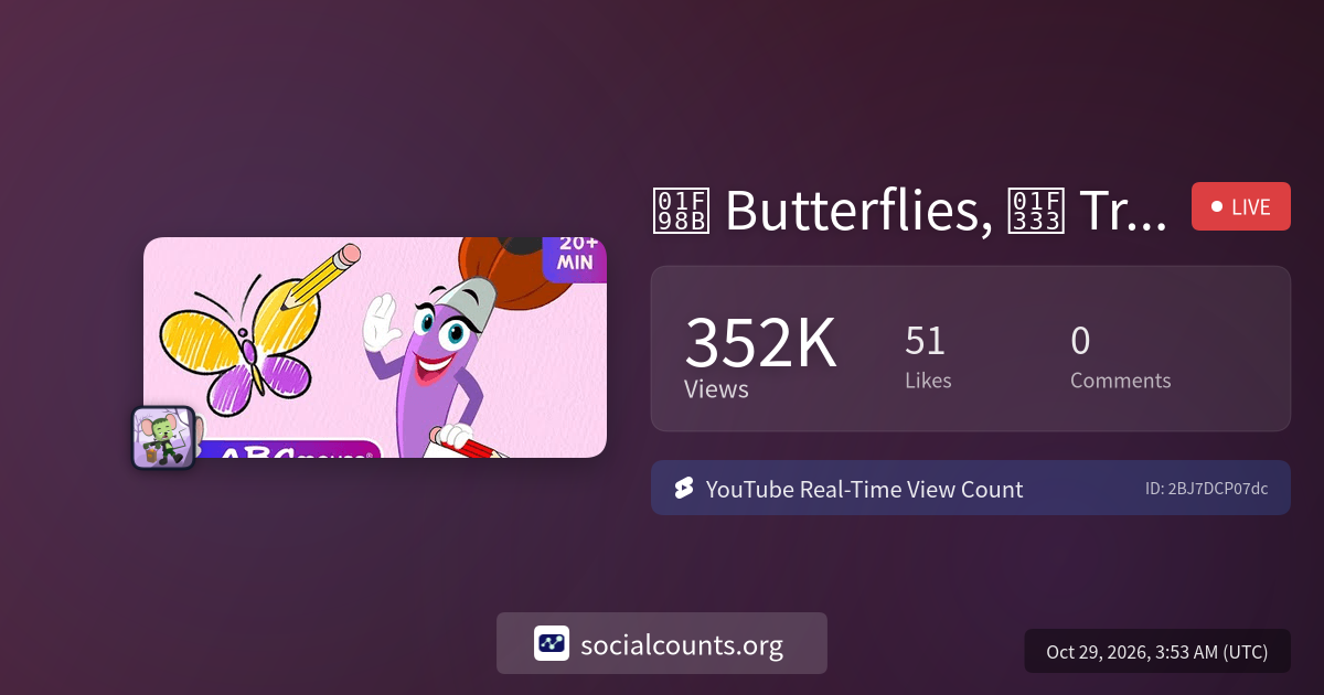 🦋 Butterflies, 🌳 Trees, and More! | Art with Violet 🎨 | ABCmouse Art ...
