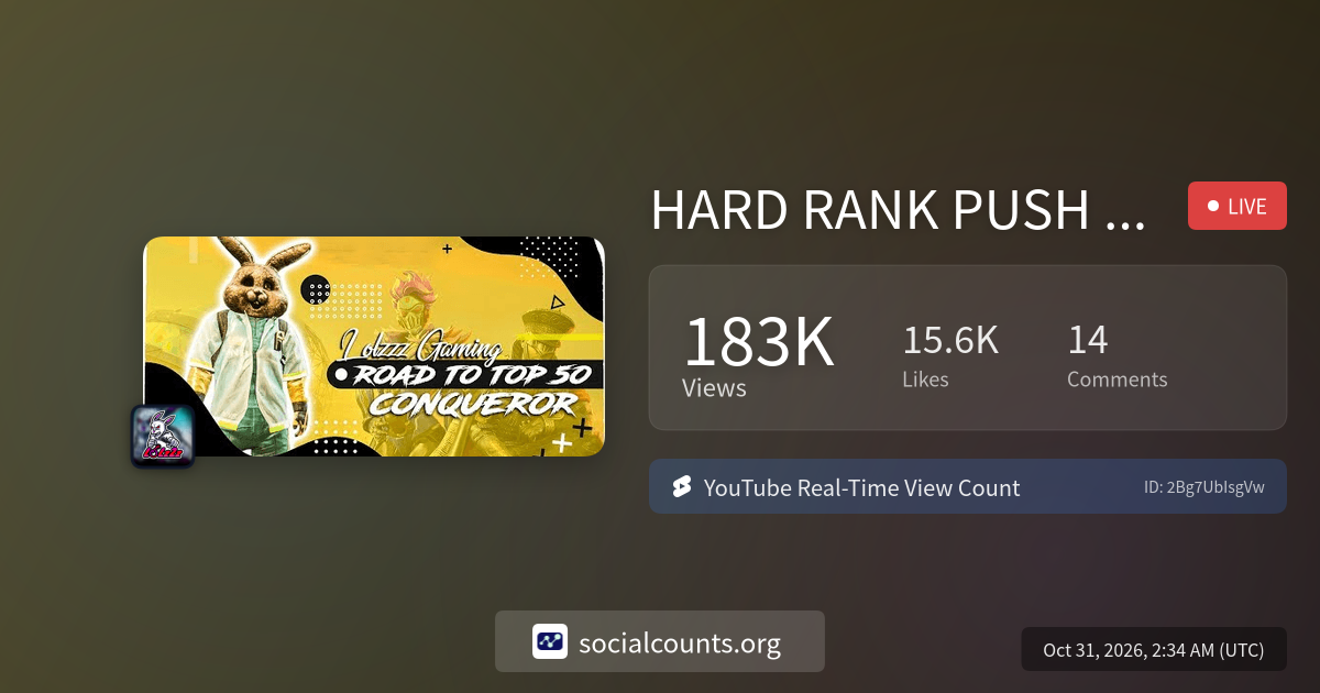 HARD RANK PUSH TO ASIA TOP 50 CONQUEROR | 【Bi】LoLzZzYT | PUBG MOBILE ...