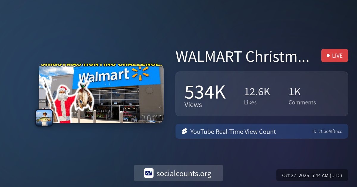 WALMART Christmas Tree BLIND Hunting CHALLENGE!!! (Catch Clean Cook ...