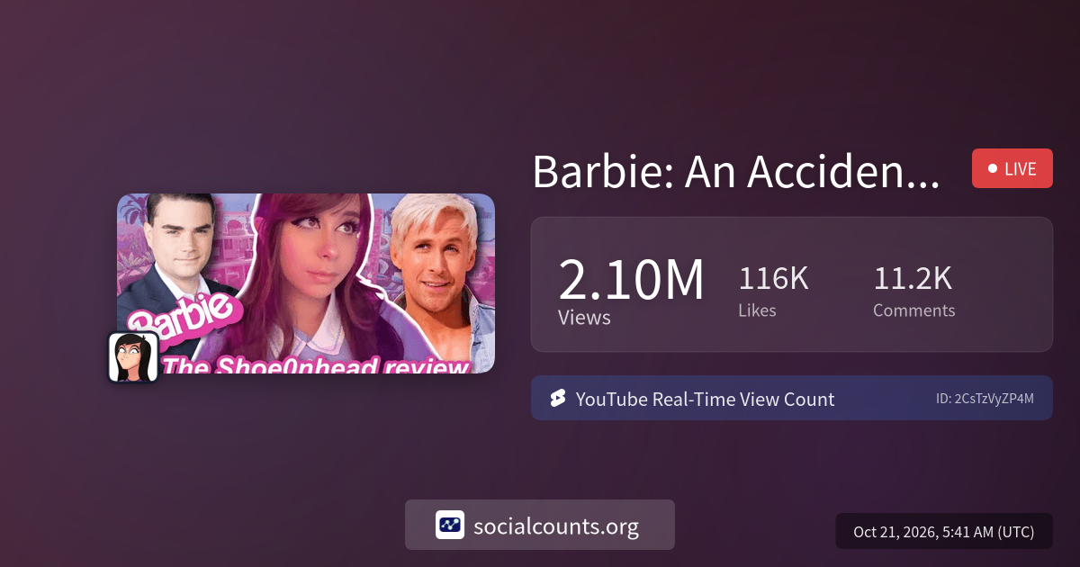 Barbie: An Accidental Anti-‘Woke’ Masterpiece | Real-Time YouTube Live ...