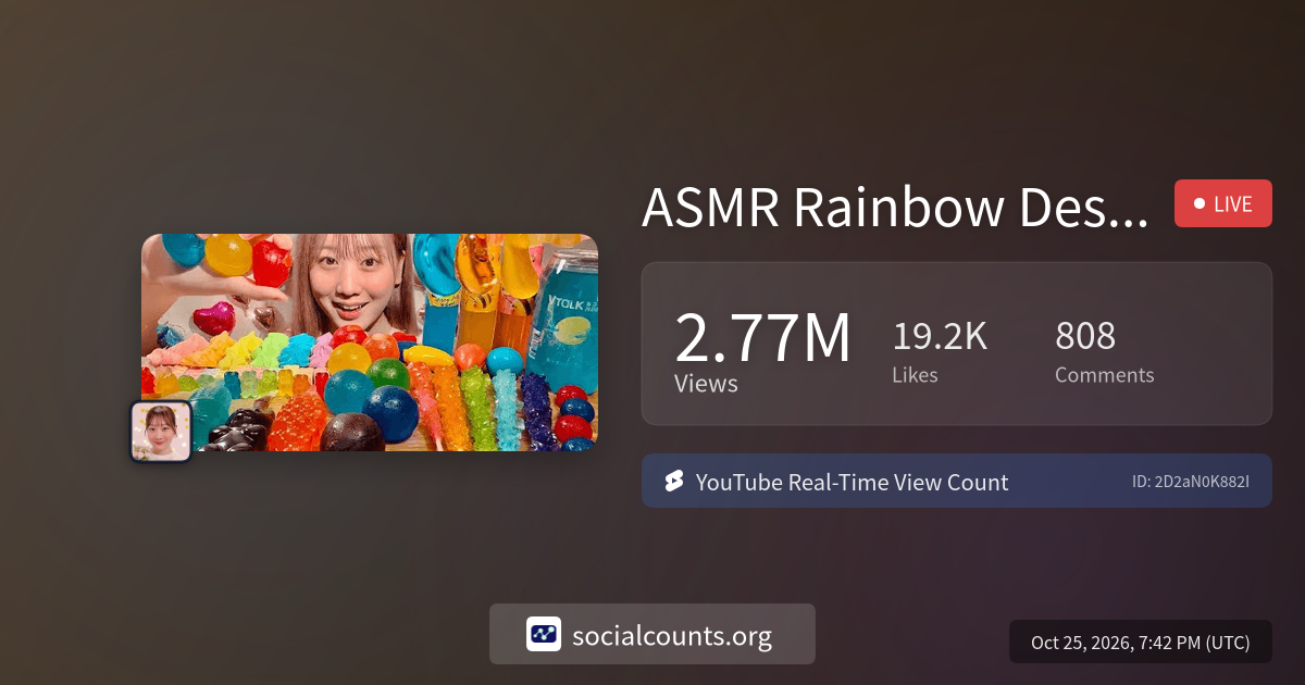ASMR Rainbow Desserts Kohakuto, Honey Jelly, Rock Candy, Jelly ...