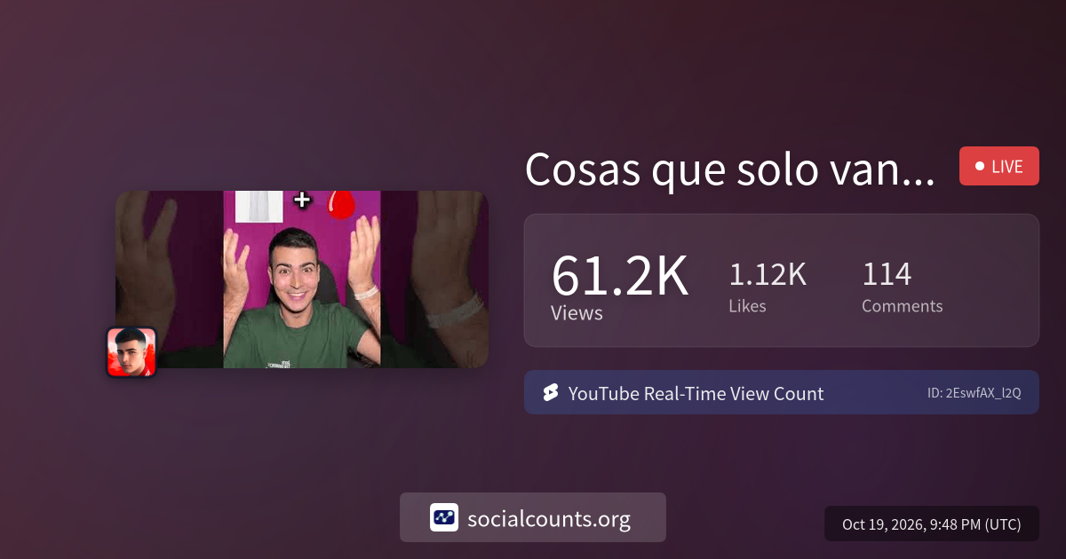 cosas-que-solo-van-a-entender-las-chicas-real-time-youtube-live-view