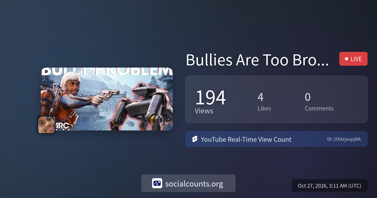 Bullies Are Too Broken in ARC Raiders | Real-Time YouTube Live View ...