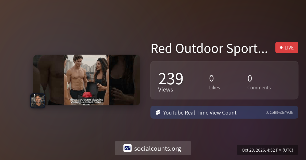 Red Outdoor Sports Ball 🔴 #shorts #v=2bB9w3nYAJk | Real-Time YouTube ...