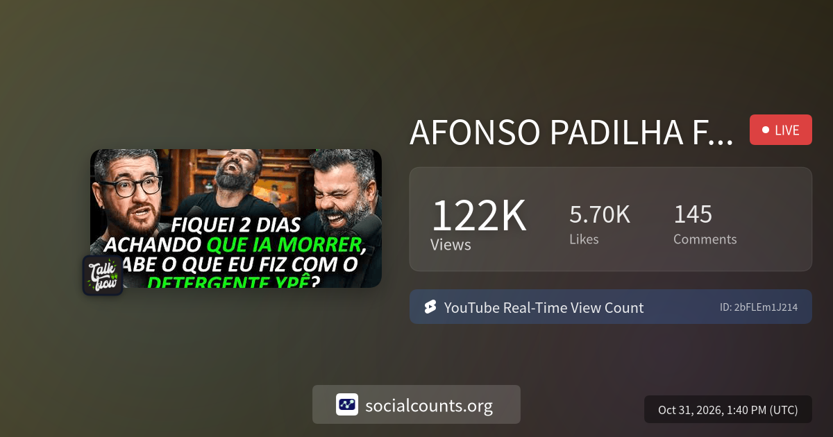 AFONSO PADILHA FAZ IGOR CHORAR de RIR no FLOW | Real-Time YouTube Live ...