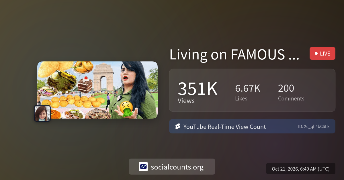 Living on FAMOUS Food for 24 Hours Challenge | Delhi Food Challenge ...
