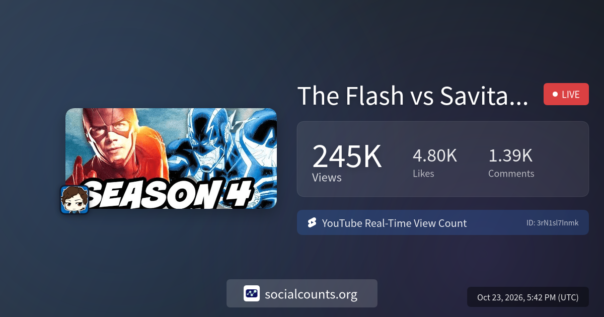 The Flash vs Savitar Future Flash and Season 4 Villain Panel | Real ...