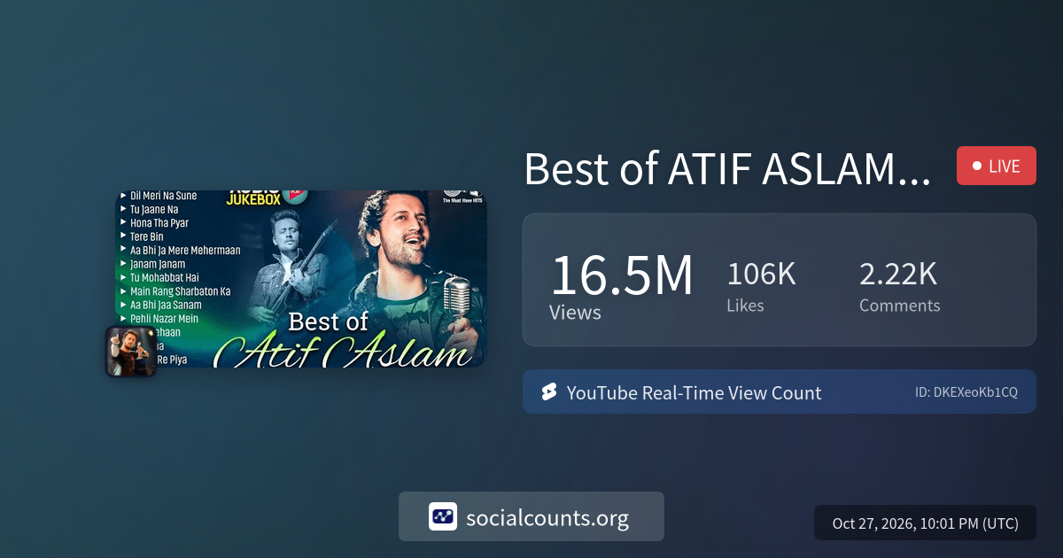 Best of ATIF ASLAM Songs | Bollywood Romantic Love Songs | Audio ...
