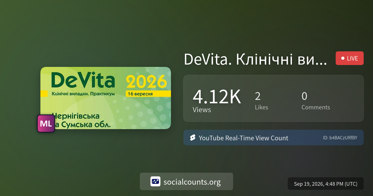 devita-real-time-youtube-live-view-count