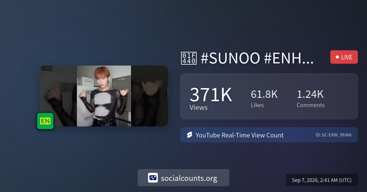 sunoo-enhypen-real-time-youtube-live-view-count-socialcounts