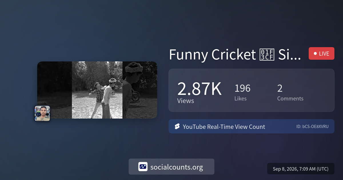 funny-cricket-silu-bindas-fun-real-time-youtube-live-view-count