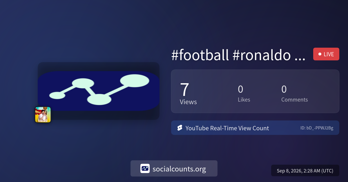 football-ronaldo-subscribe-real-time-youtube-live-view-count