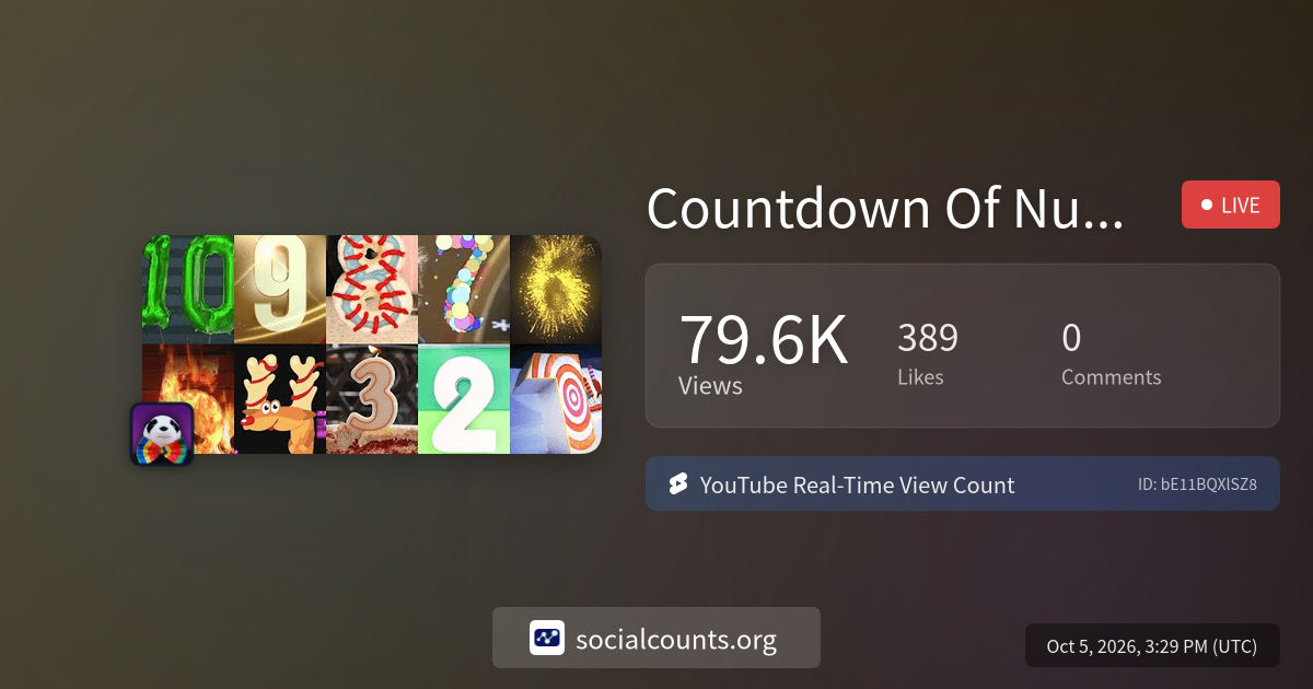 Countdown Of Numbers Episode 4 (Special Request) | Real-Time YouTube