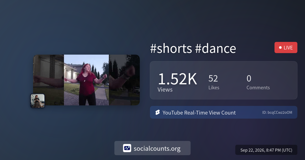 shorts-dance-real-time-youtube-live-view-count-socialcounts