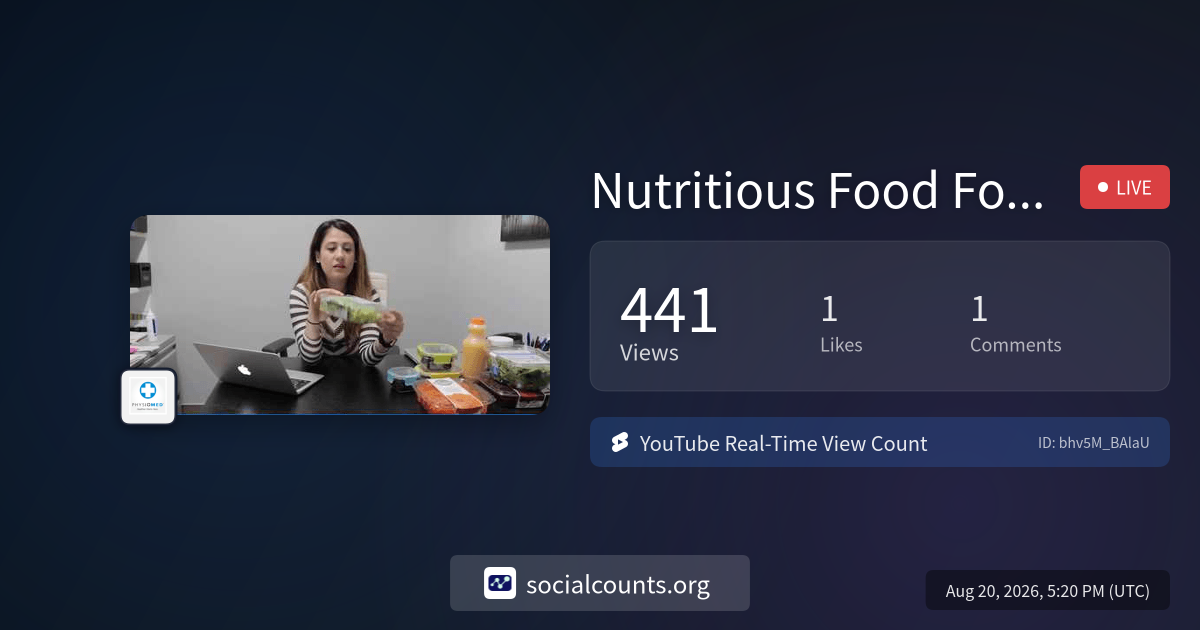 nutritious-food-for-back-to-school-real-time-youtube-live-view-count