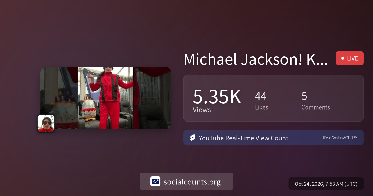 Michael Jackson! Kingsley’s Thriller and Walk Zombie Michael Jackson ...